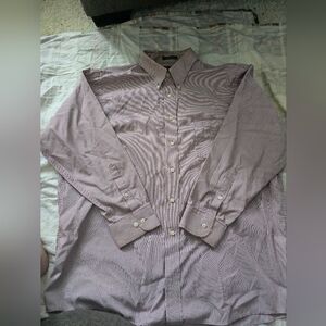 Arrow Brand Long Sleeve Mens Dress Shirt XL, Good Condition